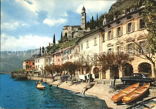 morcote Partie am Lago di Lugano