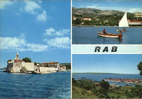 Rab Kroatien Segelboot Kat. Hrvatska