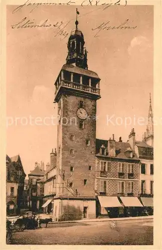 Moulins Aisne Kirchturm Kat. Moulins
