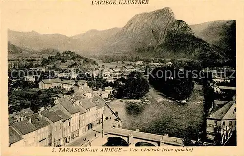 Tarascon sur Ariege Gesamtansicht  Kat. Tarascon sur Ariege