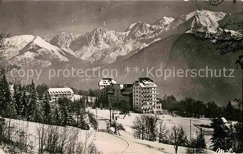 Assy Passy Haute Savoie Hotel du Mont Blanc Kat. Passy
