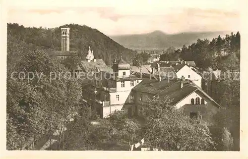 AK / Ansichtskarte Dubi Kirche Kat. Eichwald