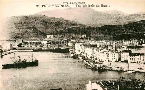 AK / Ansichtskarte Port Vendres Hafen Kat. Port Vendres