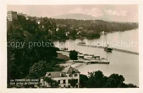 AK / Ansichtskarte Thonon les Bains Hafen Kat. Thonon les Bains