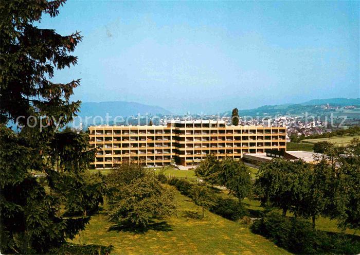 AK / Ansichtskarte ueberlingen Bodensee Birkle Klinik Hallenbad