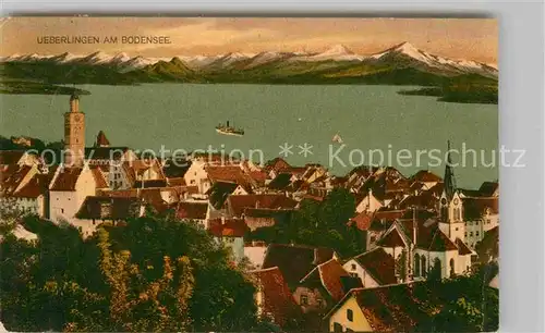 ueberlingen Bodensee Panorama Kat. ueberlingen