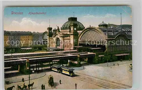 Dresden Hauptbahnhof Kat. Dresden Elbe