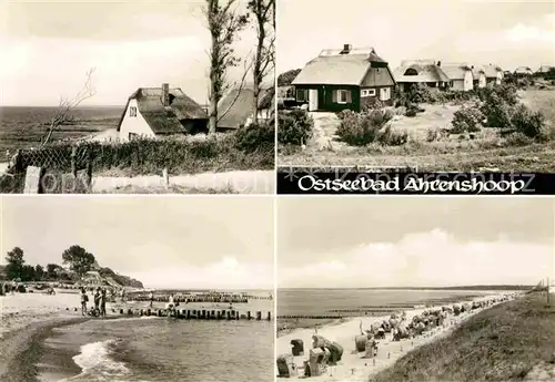 Ahrenshoop Ostseebad Haeuserpartie Kueste Strand Kat. Ahrenshoop