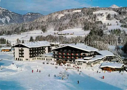 AK / Ansichtskarte Fieberbrunn Tirol Wintersportplatz Hotels Fliegeraufnahme Kat. Fieberbrunn