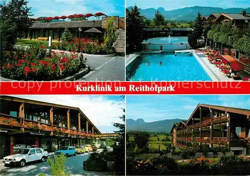AK / Ansichtskarte Bad Feilnbach Kurklinik am Reithofpark Swimming Pool Kat. Bad Feilnbach