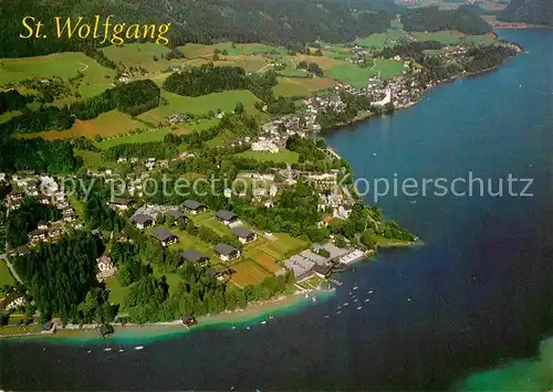 AK / Ansichtskarte St Wolfgang Wolfgangsee Fliegeraufnahme Kat. St. Wolfgang im Salzkammergut