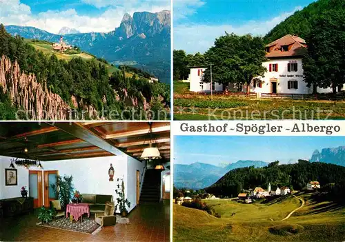 Lengmoos Ritten Gasthof Albergo Spoegler Alpenpanorama