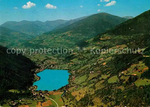 Feld See Alpenpanorama Fliegeraufnahme Kat. Feld am See