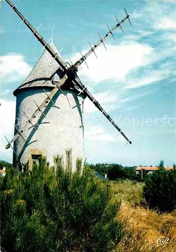 Jard sur Mer Vieux Moulin Windmuehle Kat. Jard sur Mer