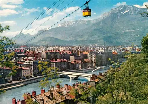 AK / Ansichtskarte Grenoble Telepherique de la Bastille et le Moucherotte Kat. Grenoble