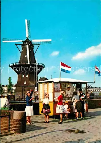 Amsterdam Niederlande Molen Muehle Kat. Amsterdam