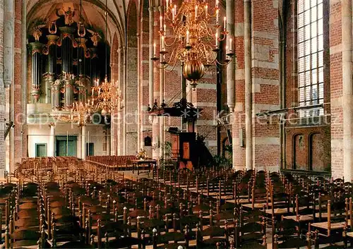 Deventer Grote of Lebuinuskerk Middenschip innen Kat. Deventer