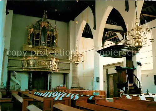 Woudrichem Kerk Interieur Kat. Niederlande