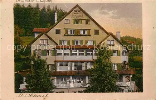 Bad Liebenzell Erholungsheim Ludwigsburg Kat. Bad Liebenzell