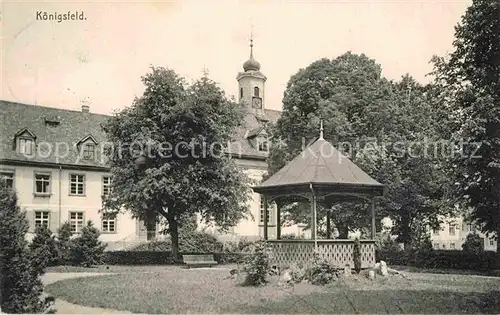 Koenigsfeld Schwarzwald Park Pavillon Kat. Koenigsfeld im Schwarzwald