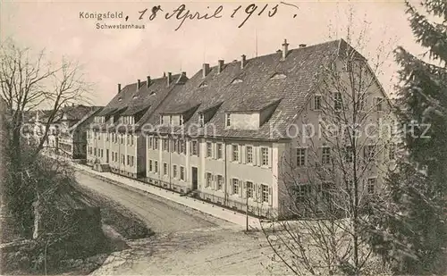 Koenigsfeld Schwarzwald Schwesternhaus Kat. Koenigsfeld im Schwarzwald