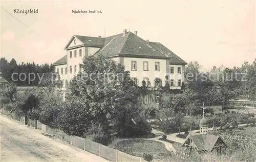 Koenigsfeld Schwarzwald Maedchen Institut Kat. Koenigsfeld im Schwarzwald