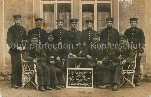 Konstanz Bodensee Soldaten Gruppenfoto Kat. Konstanz