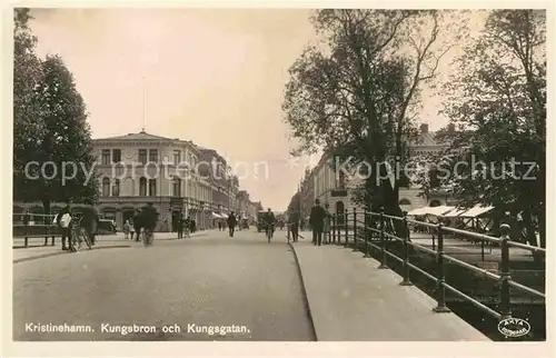 Kristinehamn Kungsbron och Kungsgatan Kat. Kristinehamn