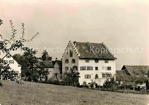 Richterswil Heimatwerkschule Haupthaus 16. Jhdt. Kat. Richterswil