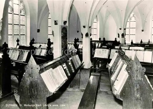 Zutphen St Walburgs Kerk Librij e anno 1564 Kat. Zutphen