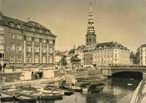 AK / Ansichtskarte Kopenhagen The Old Strand Hoejbro Square Kat. Hovedstaden