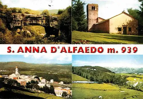 Sant Anna d Alfaedo Teilansichten Landschaftspanorama