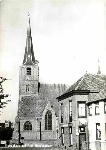 Koudekerk Rijn Bruggestraat Kerk Kirche