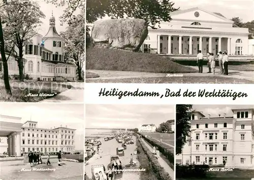 Heiligendamm Ostseebad Haus Weimar Kurhaus Haus Berlin Strand Promenade Haus Mecklenburg Kat. Bad Doberan