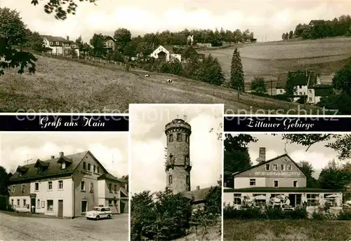 AK / Ansichtskarte Hain Oybin HOG Fremdenhof Turm Hochwald Kat. Kurort Oybin