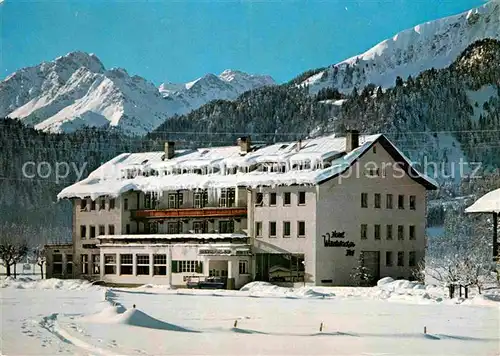 AK / Ansichtskarte Oberstdorf Hotel Wittelsbacher Hof Kat. Oberstdorf