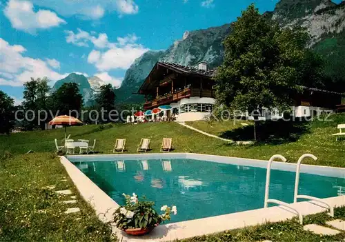 AK / Ansichtskarte Hintersee Berchtesgaden Hotel Zulehen Kat. Berchtesgaden