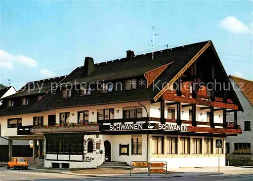 AK / Ansichtskarte Glatten Freudenstadt Hotel Schwanen Kat. Glatten