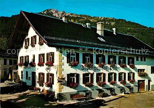 AK / Ansichtskarte Schattwald Hotel Post Kat. Schattwald