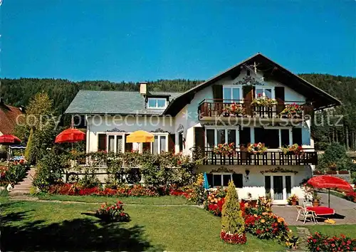 AK / Ansichtskarte Poertschach Woerthersee Pension Gertrude Goetz Kat. Poertschach Woerther See Kaernten