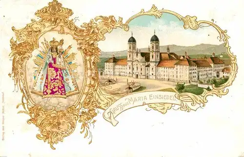 AK / Ansichtskarte Einsiedeln SZ Kloster Maria Einsiedeln Kat. Einsiedeln