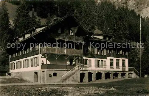 AK / Ansichtskarte Kandersteg BE Internationales Pfadfinderheim Kat. Kandersteg