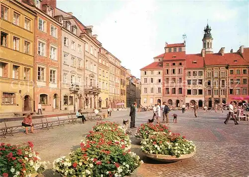 AK / Ansichtskarte Warszawa Rynek Starego Miasta Kat. Warschau Polen