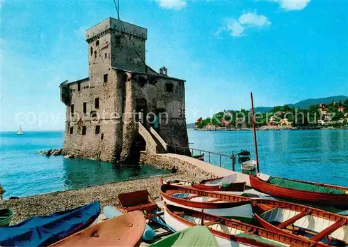 AK / Ansichtskarte Rapallo Liguria Golfo del Tigullio Hafen Turm Kat. Rapallo
