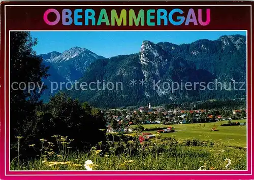 AK / Ansichtskarte Oberammergau Passionsspieldorf Kat. Oberammergau