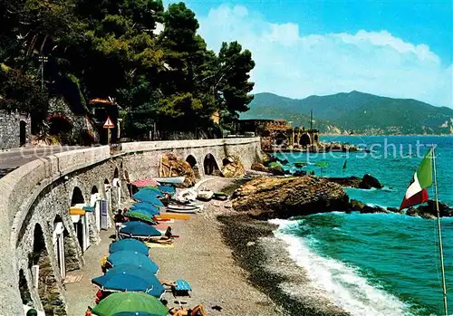 AK / Ansichtskarte Santa Margherita Ligure Covo Nord Est Strand Kat. Italien