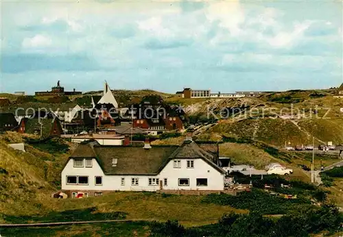 AK / Ansichtskarte Hoernum Sylt Haeuser in den Duenen Kat. Hoernum (Sylt)