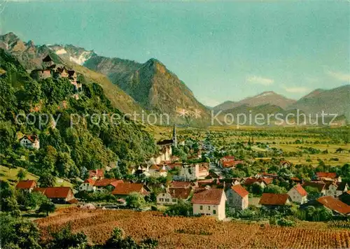 AK / Ansichtskarte Vaduz Fuerstentum Liechtenstein Kat. Vaduz