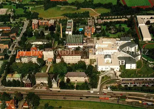 AK / Ansichtskarte Nymphenburg Krankenhaus Dritter Orden Fliegeraufnahme Kat. Muenchen