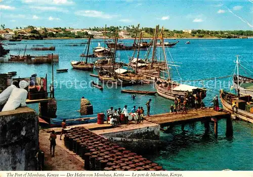 AK / Ansichtskarte Mombasa Hafen Kat. Mombasa